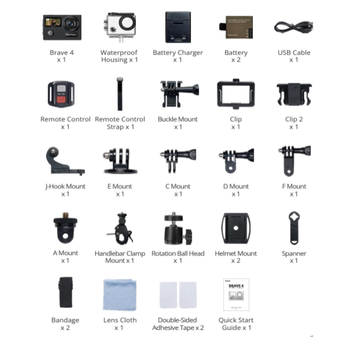 AKASO Brave 4 Action Camera