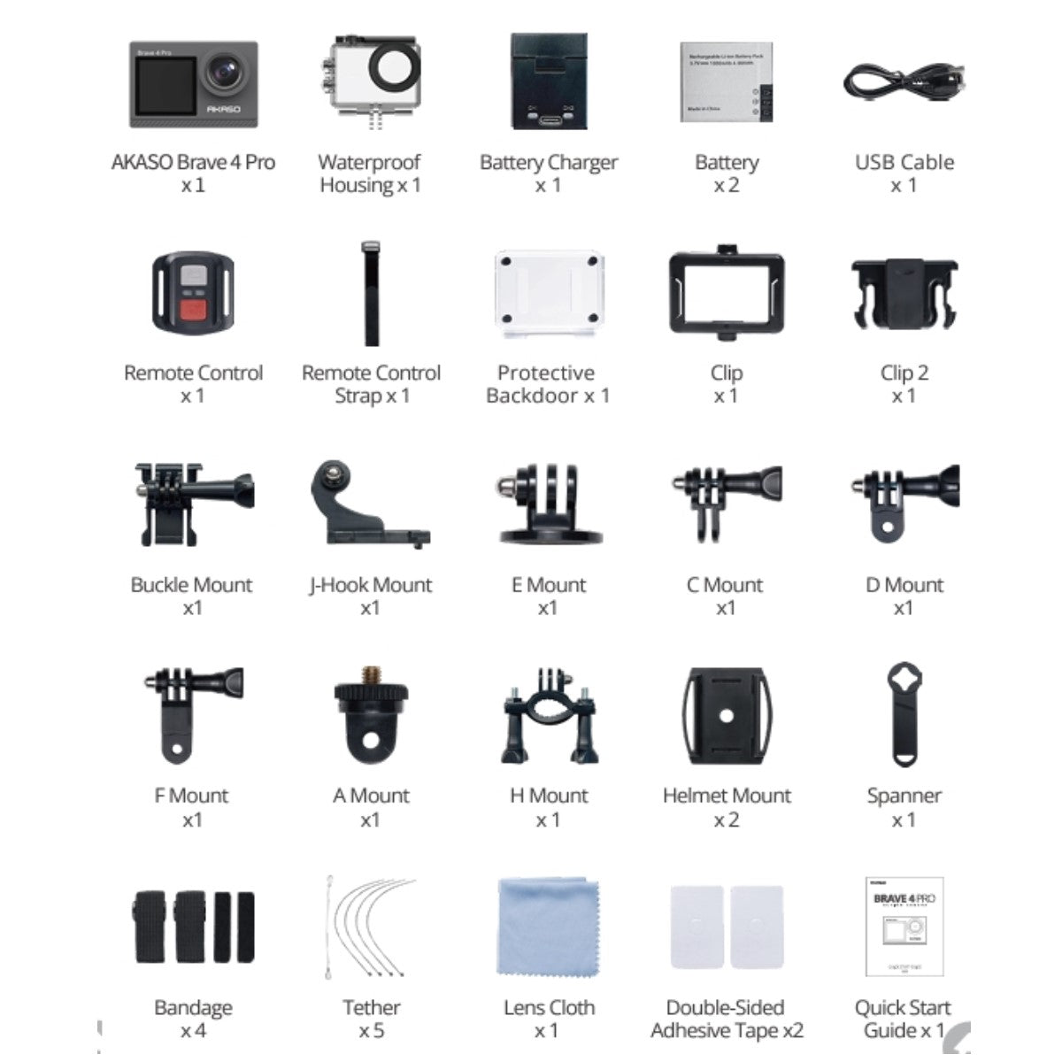 AKASO Brave 4 Pro Action Camera