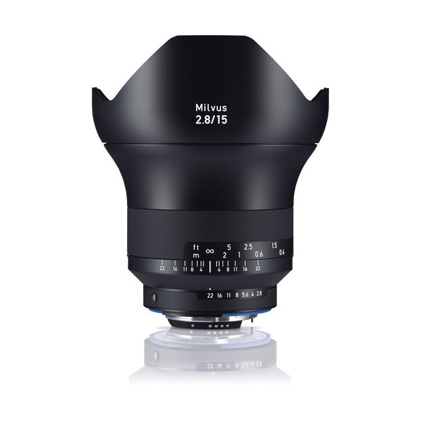 ZEISS Milvus 15mm F2.8 ZF.2 Lens for Nikon F