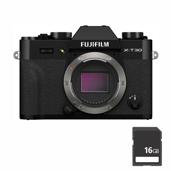 FUJIFILM X-T30 / XT30 II Mirrorless Camera Black Body Only