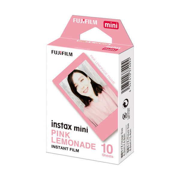 FUJIFILM Instax Mini Film Pink Lemonade 10s
