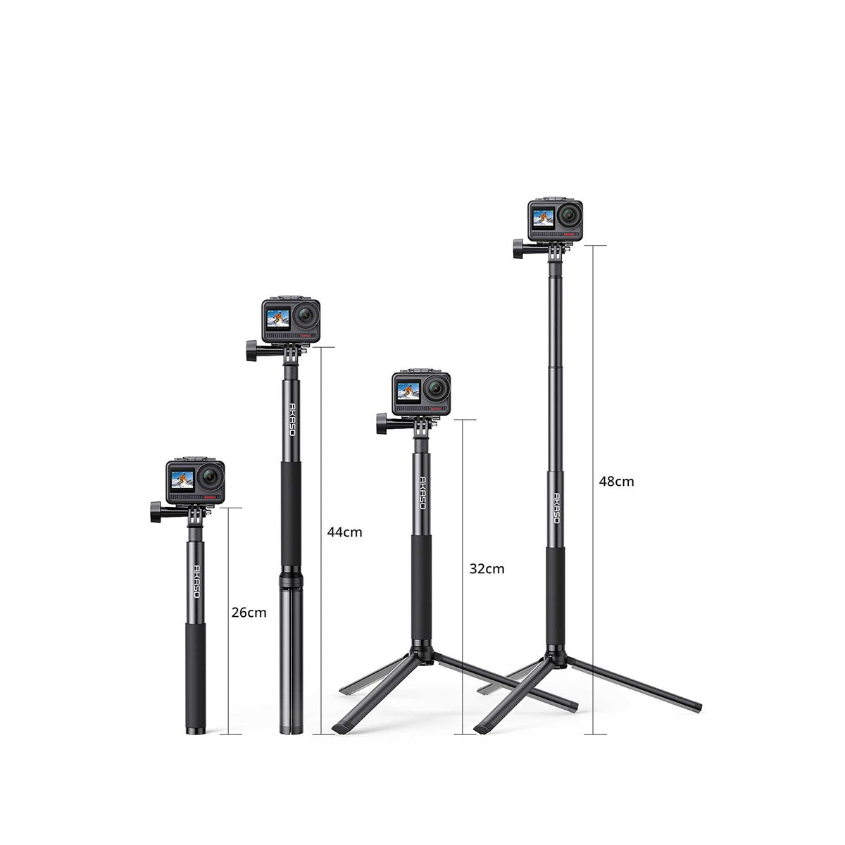 Akaso Selfie Stick and Tripod Combo
