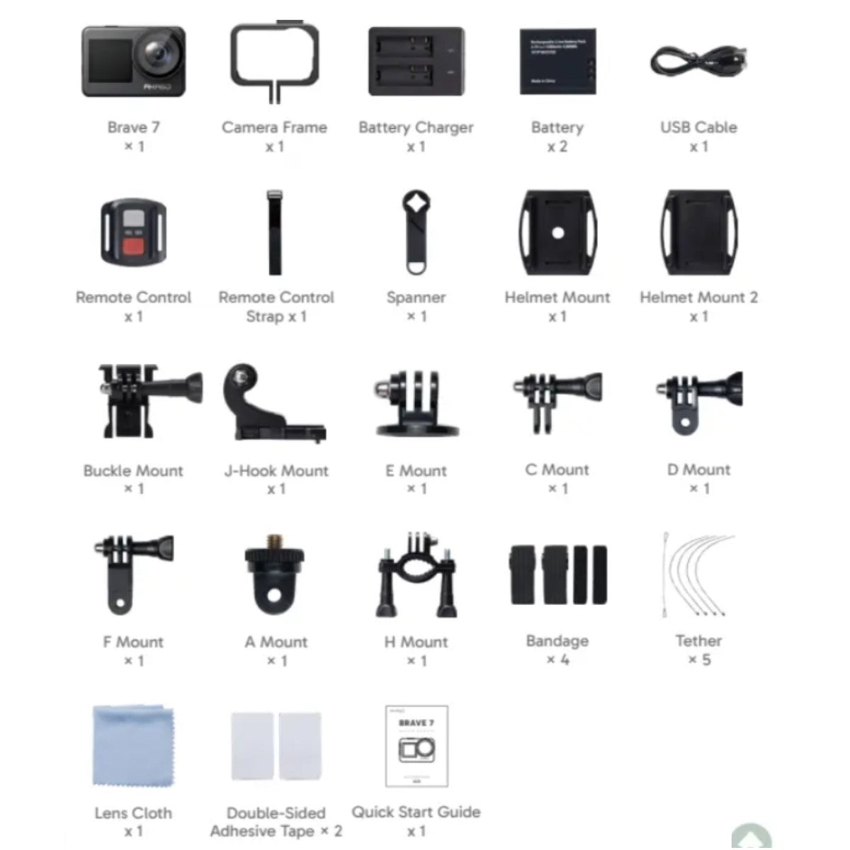 AKASO Brave 7 Action Camera