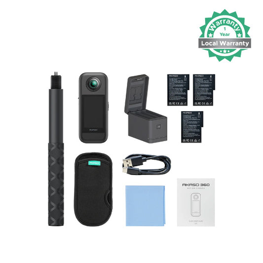 360 Creator Bundle including 2 Batteries